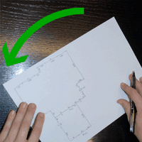 Cómo hacer un croquis - Plan Reforma - Repite el mismo proceso para cada estancia