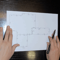Cómo hacer un croquis - Plan Reforma - Debes repetir este proceso para cada estancia de tu piso